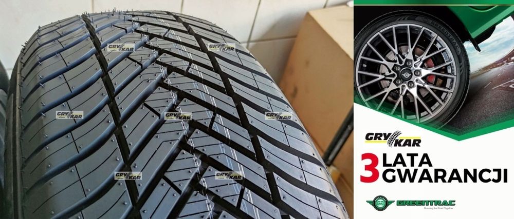 Opony 215/60r17 Greentrac Season Master 2025r C/B/71dB 3 lata gwar.