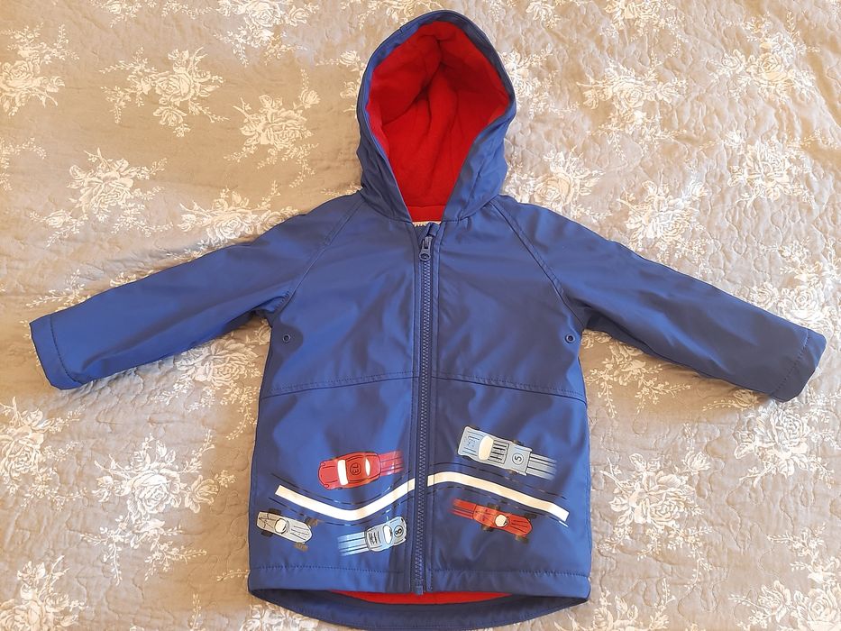 Куртка непромокаемая на флисе для мальчика