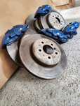 Travagem BMW M performance brembo 4+2 pistões