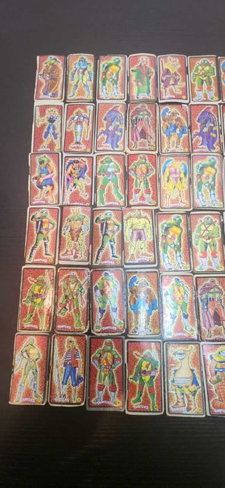 Наклейки, наклейка з 90-иг Turtles Kolej №3. 100 штук