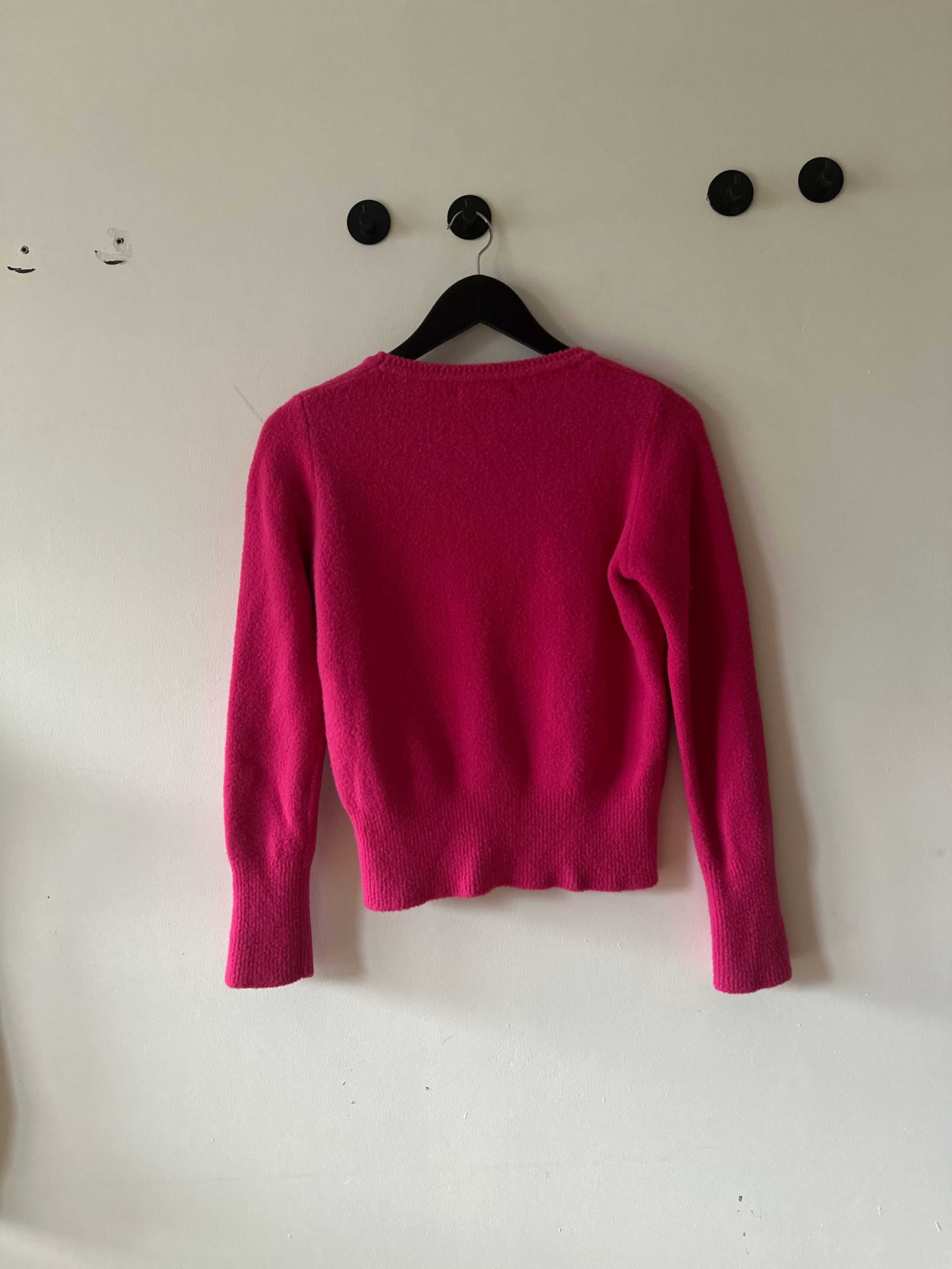 Sweterek, kolor magenta, Sinsay