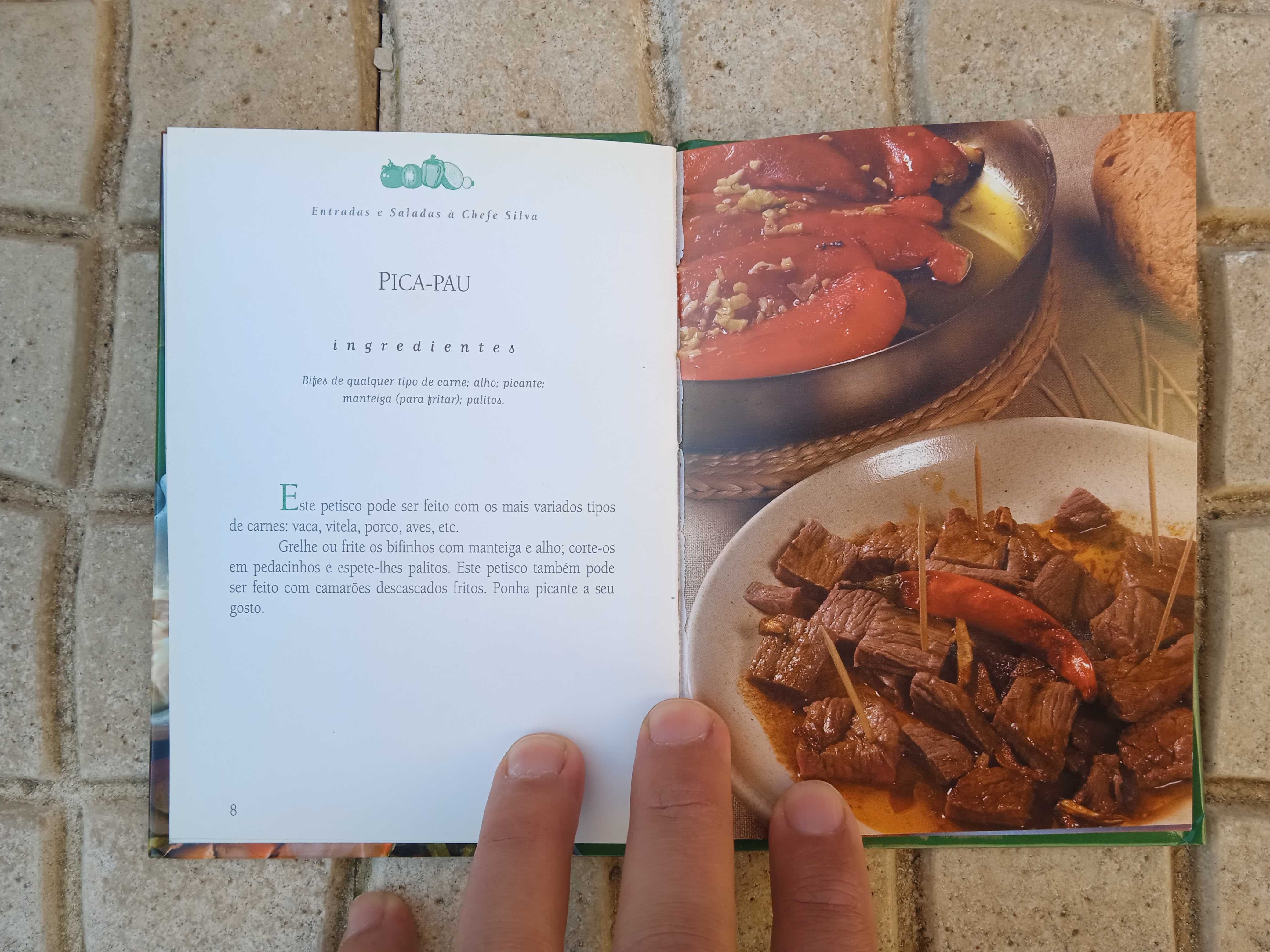 Livro - Entradas e Saladas à Chefe Silva