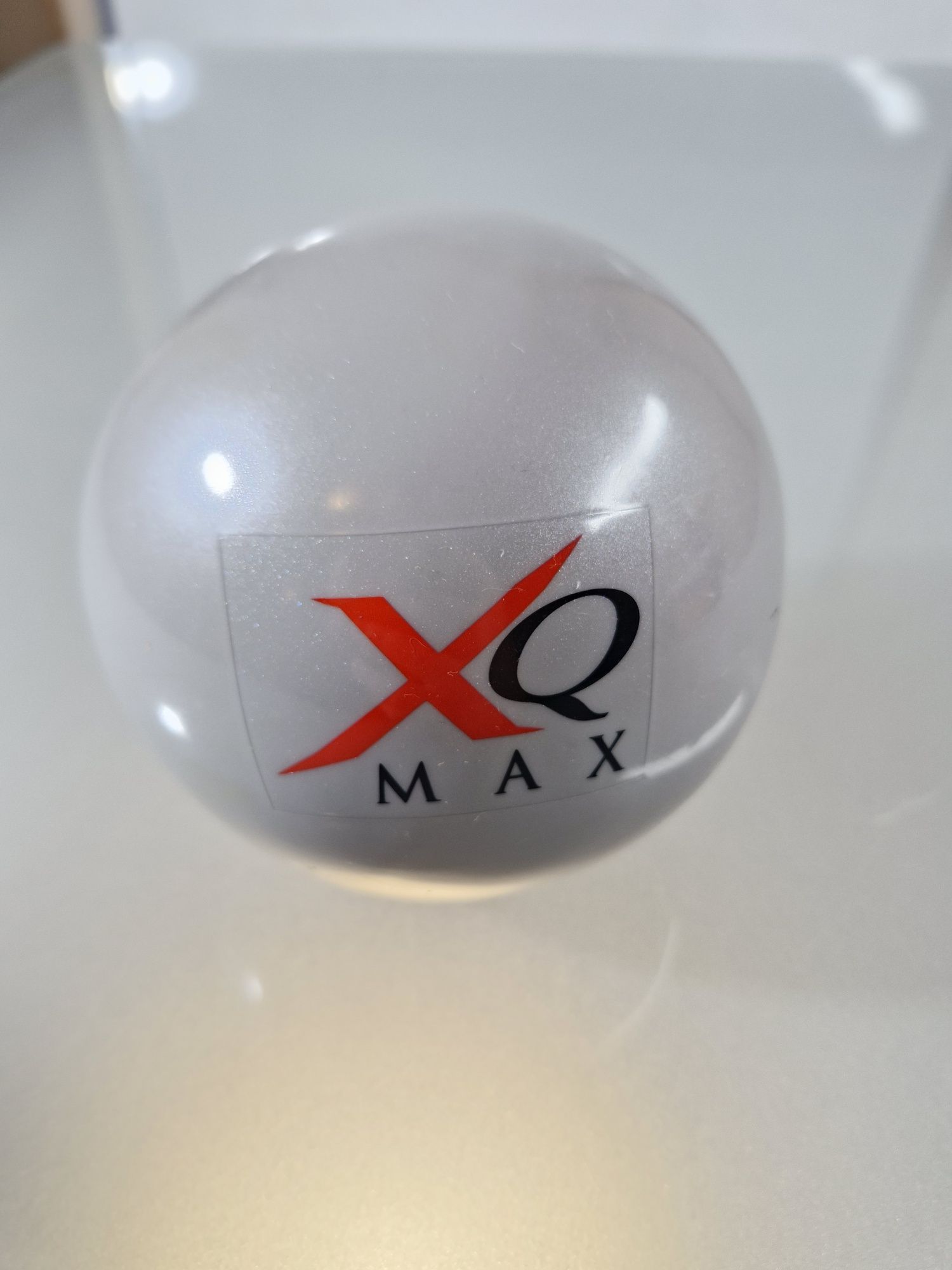 Piłka Obciążeniowa do Jogi 1kg XQ Max Yoga Toning Ball Srebrna