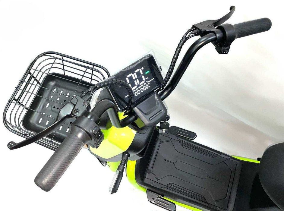 Електричний велосипед Crosser CR2 800W (графенові акб 60V/24Ah)Зелений