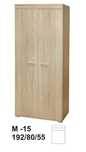 szafa 80cm M-15 gł.55cm dąb sonoma/dąb sonoma-biały mat/dąb artisan