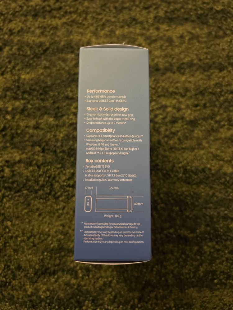 Samsung T5 Evo 2TB