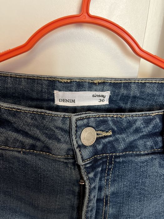 Dzwony jeansowe sinsay s