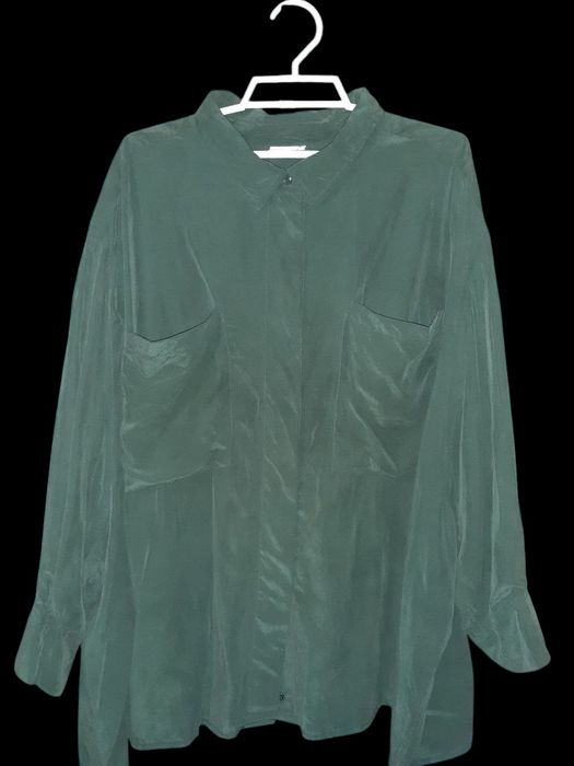 Смарагдова сорочка оверсайз Weekday