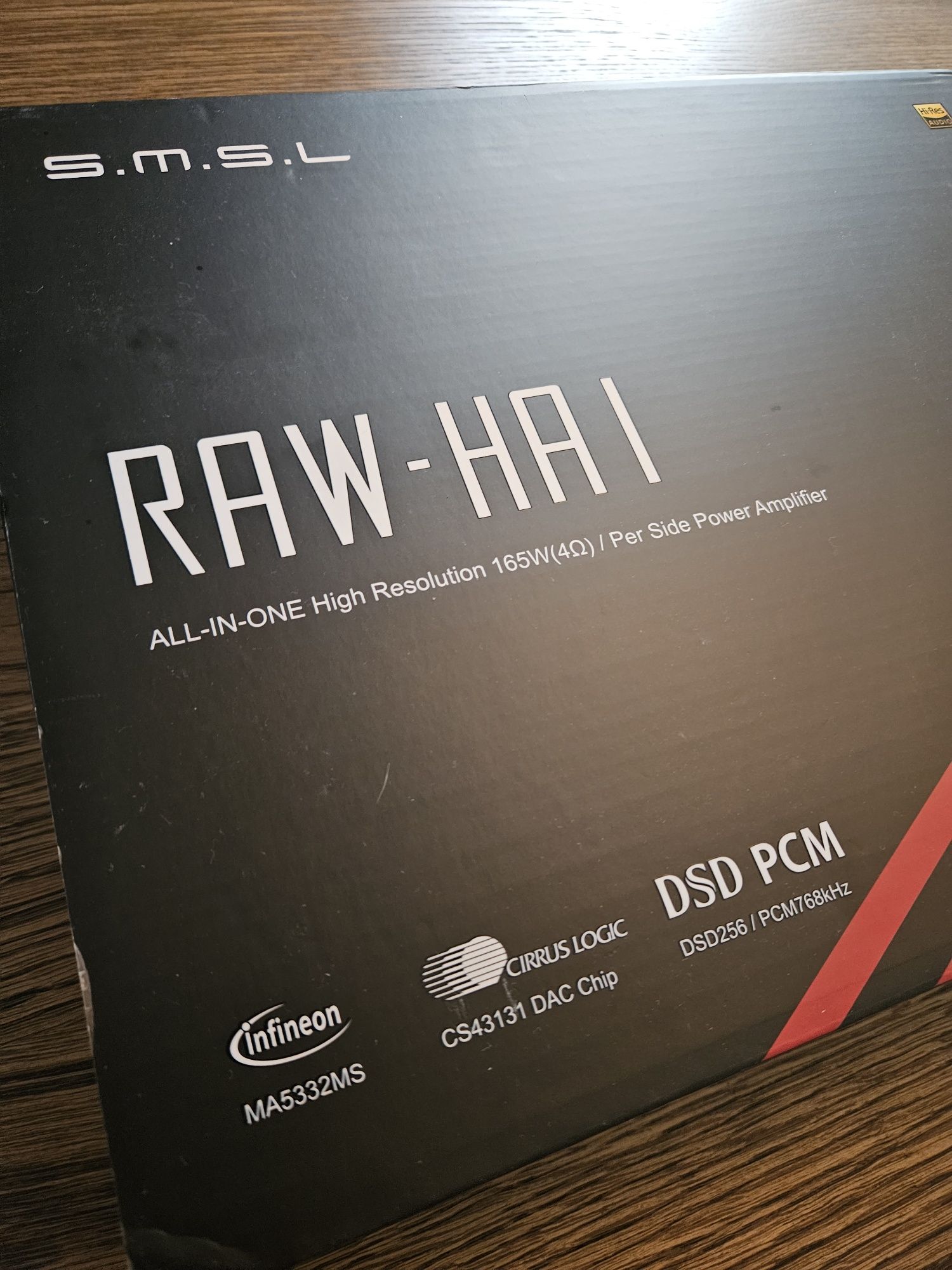Wzmacniacz All in One SMSL Raw-HA1 (AO300)
