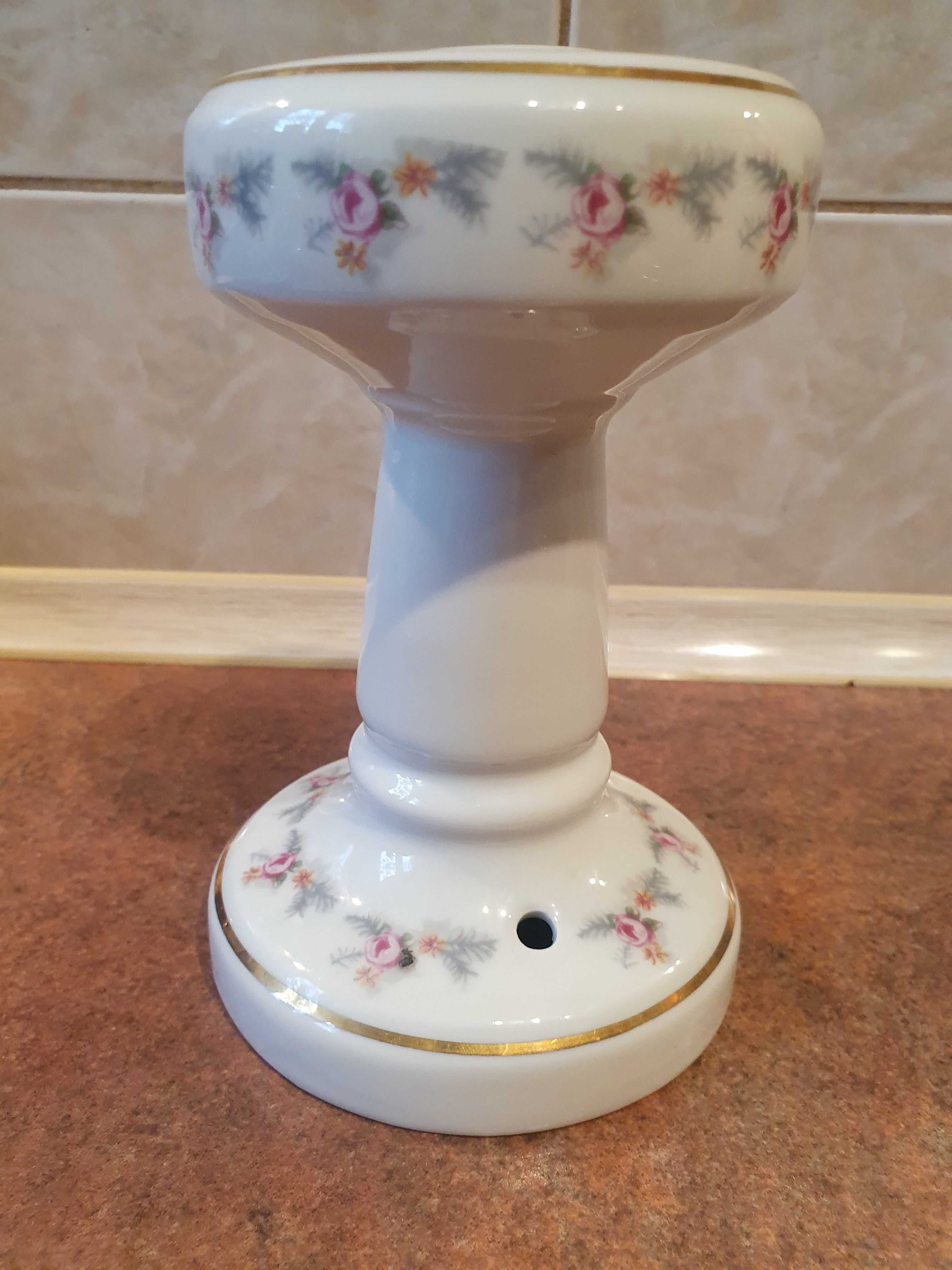 Piękny  stojak  porcelanowy  do  wazy  BOGUCICE