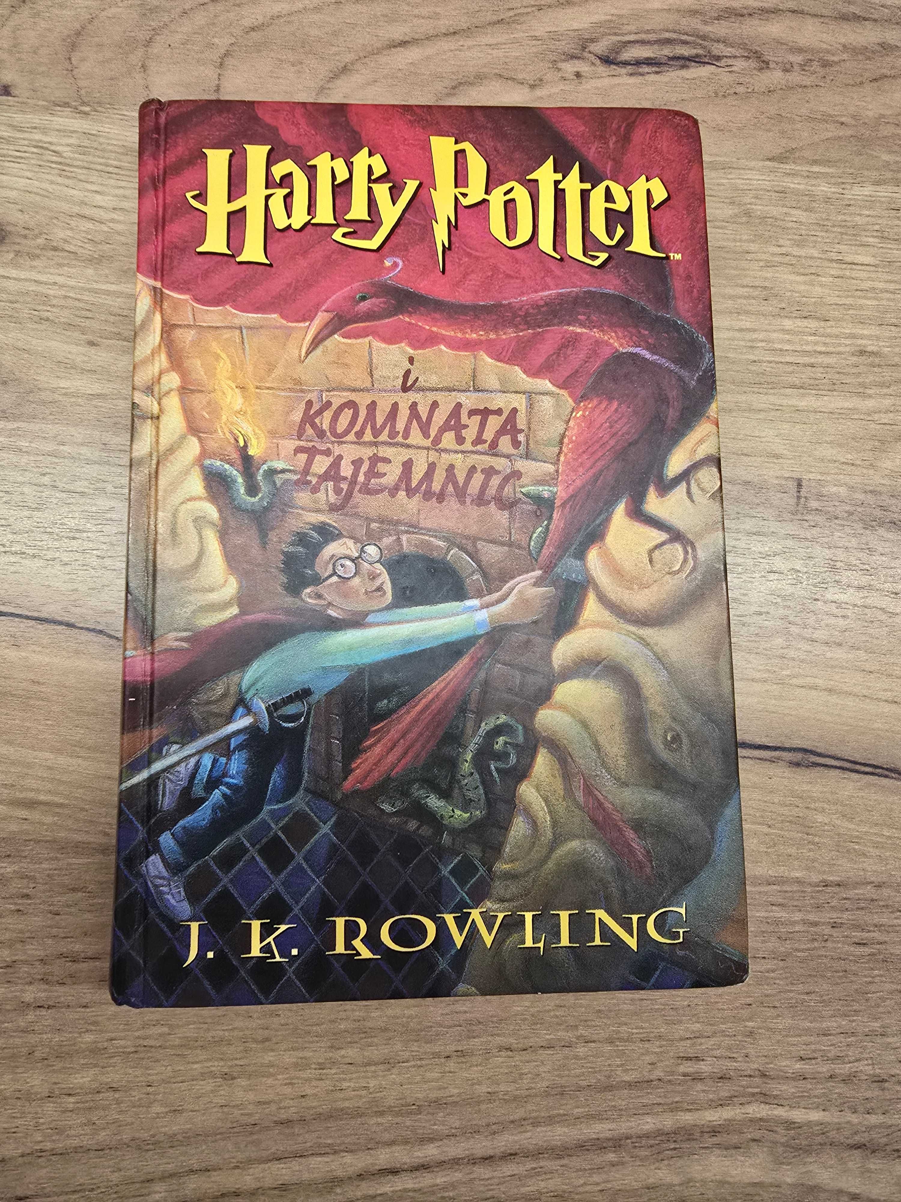 Harry Potter I Komnata tajemnic stare wydanie pierwsza oprawa twarda