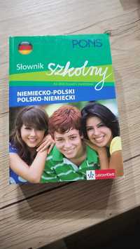 Slownik szkolny niemiecko polski Polsko niemiecki