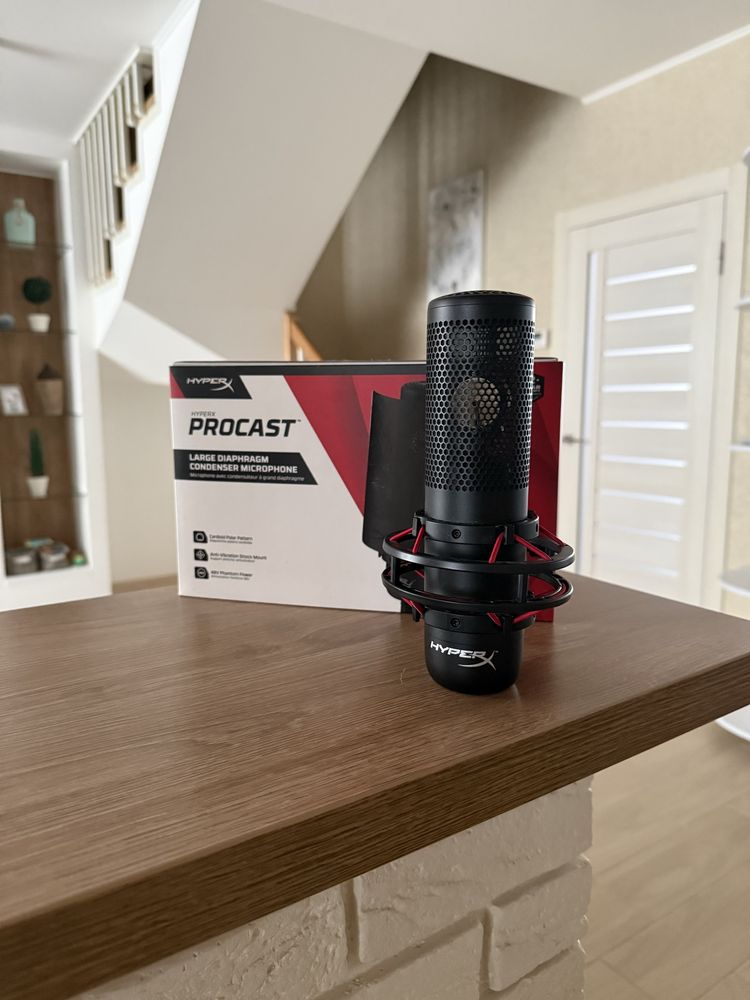 HyperX ProCast XLR мікрофон