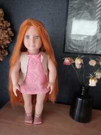 Our Generation 46 cm lalka z przedłużanymi włosami Rudowłosa