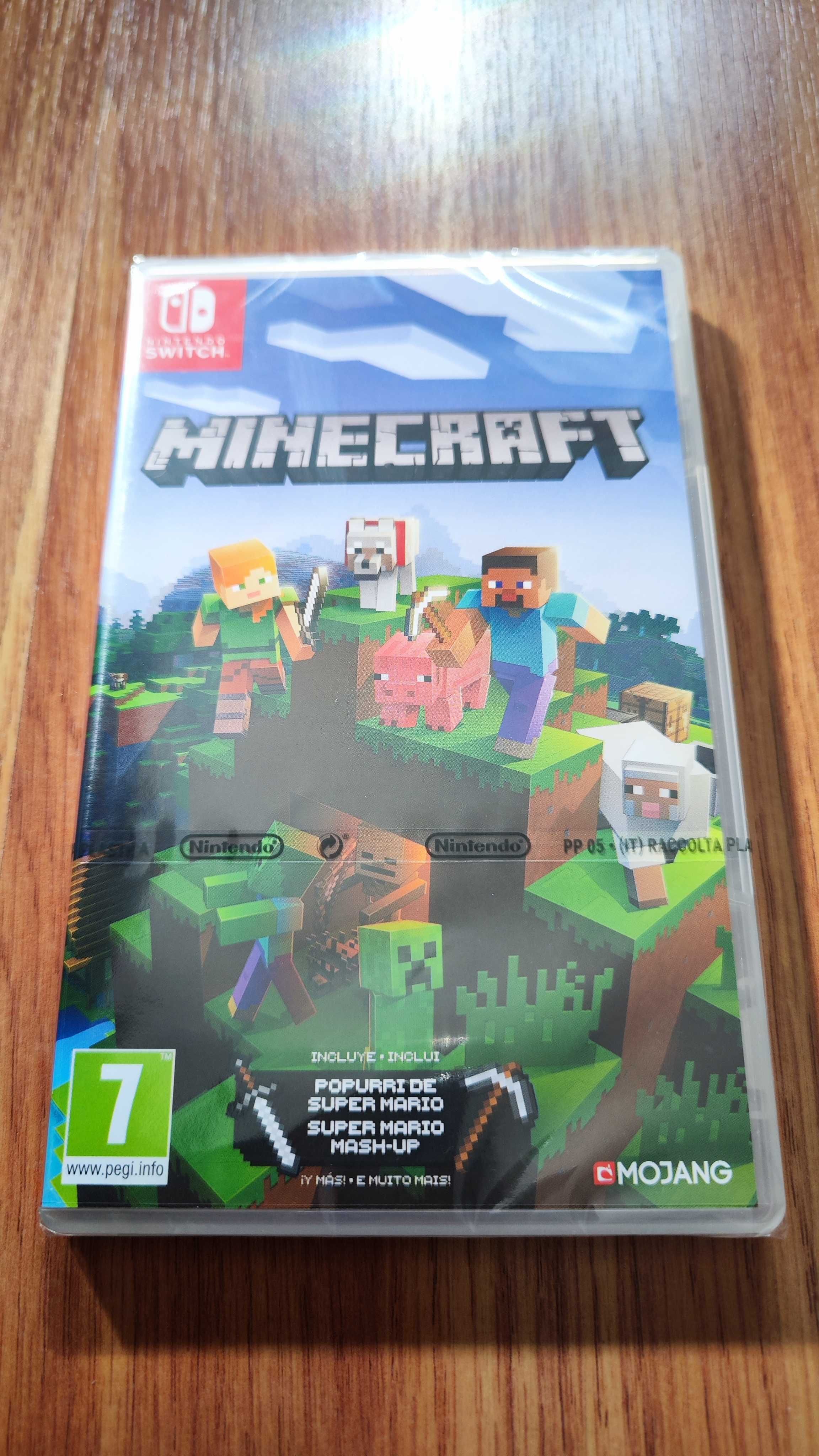 Jogo Nintendo Switch MINECRAFT (original e selado)