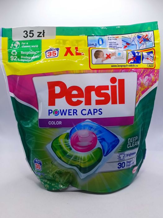 Kapsułki do Prania Persil Power Caps Color 35sztuki 805/09/25s
