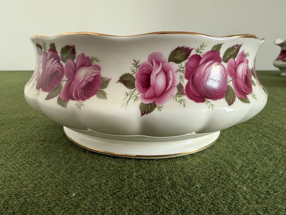 Patera miska w róże Angielska porcelana