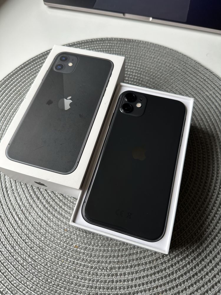 Iphone 11 64GB, АКБ97%, Neverlock(айфон 11 черный)