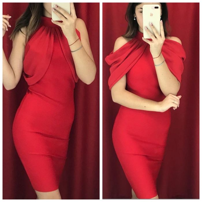 Сукня утяжка червона