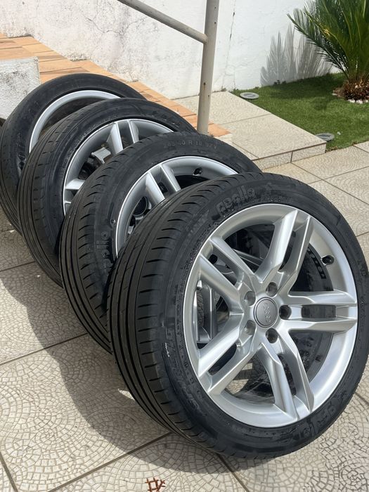 Jantes audi com pneus