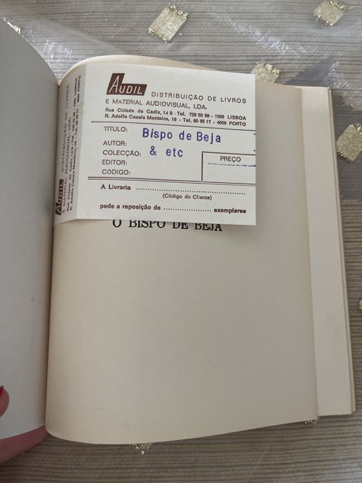 O Bispo de Beja - Homem Pessoa