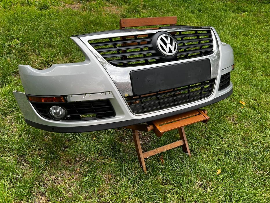 Vw Passat B6 zderzak przód Oryginał BEZ USZKODZEŃ