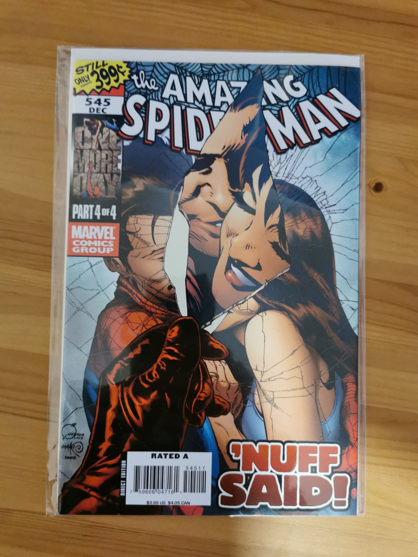 Spider-man One more day, komiks