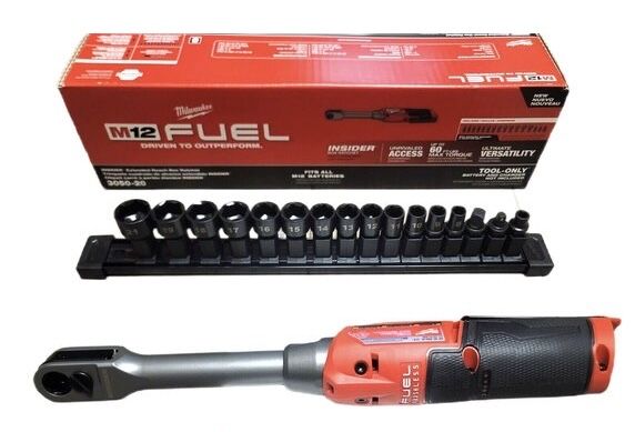 Акумуляторний кутовий гайковерт - тріскачка Milwaukee 3050-20 (FPTR-0)