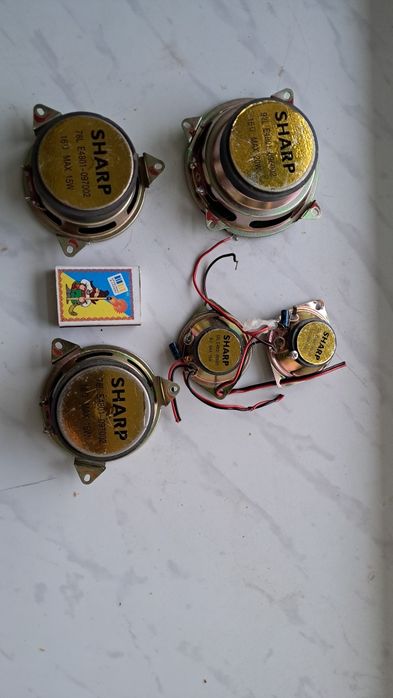 гучномовці шарп по 100 грн за 1 шт.