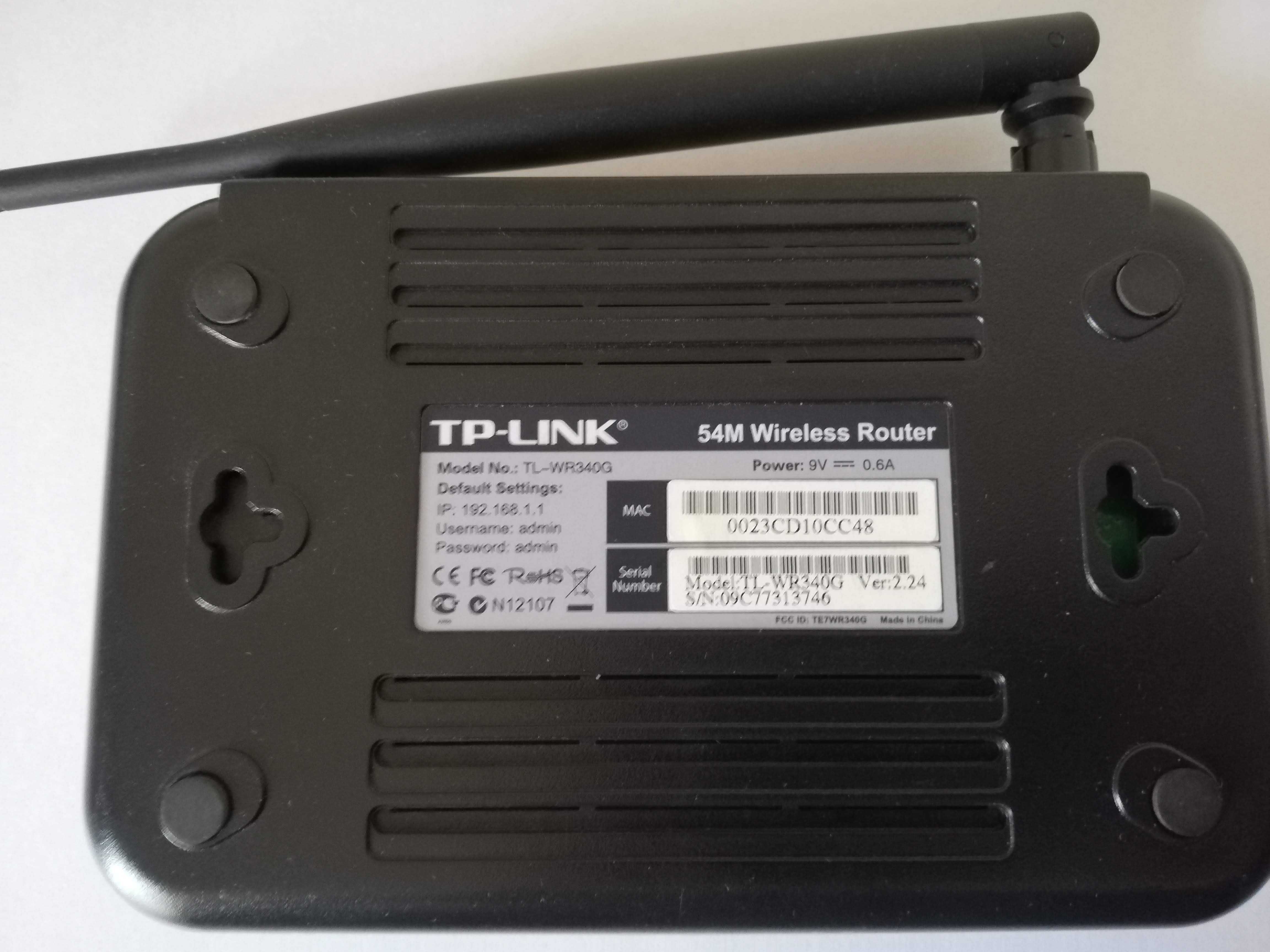 Router TP-Link WR340G