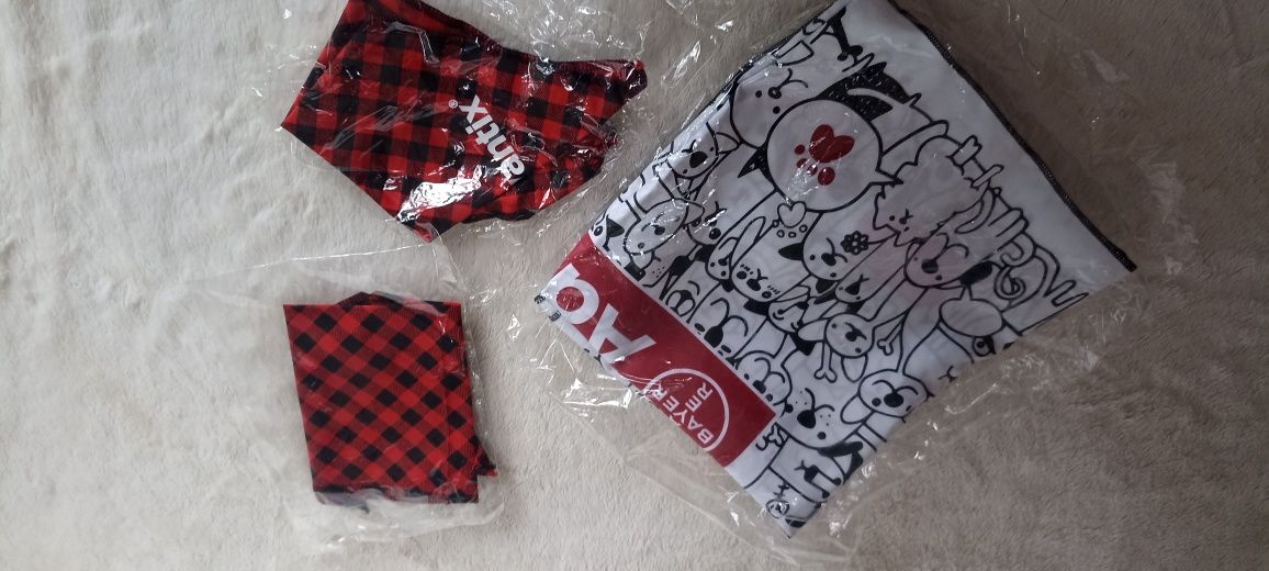 Bandana dla psa Advantix x 2 plus ręcznik szybkoschnący z mikrofibry