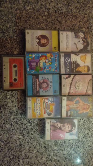 Cassetes audio vários artistas