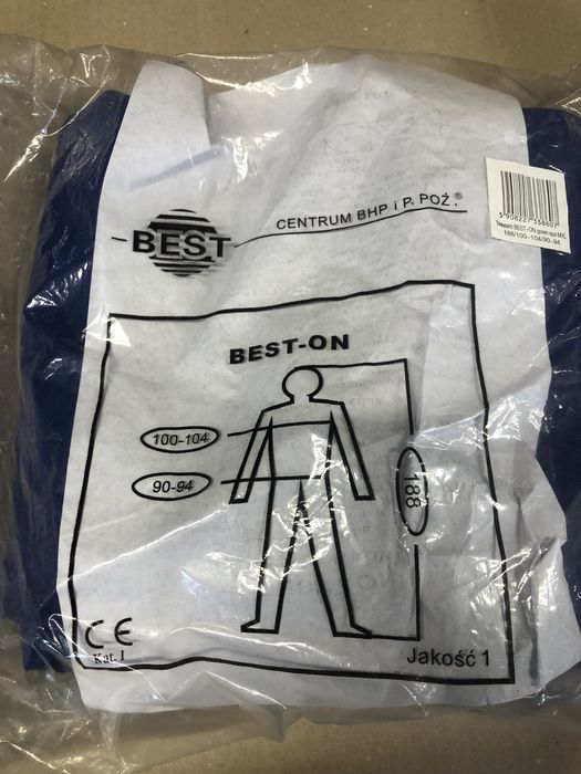 Spodnie robocze Best 90-94 pas