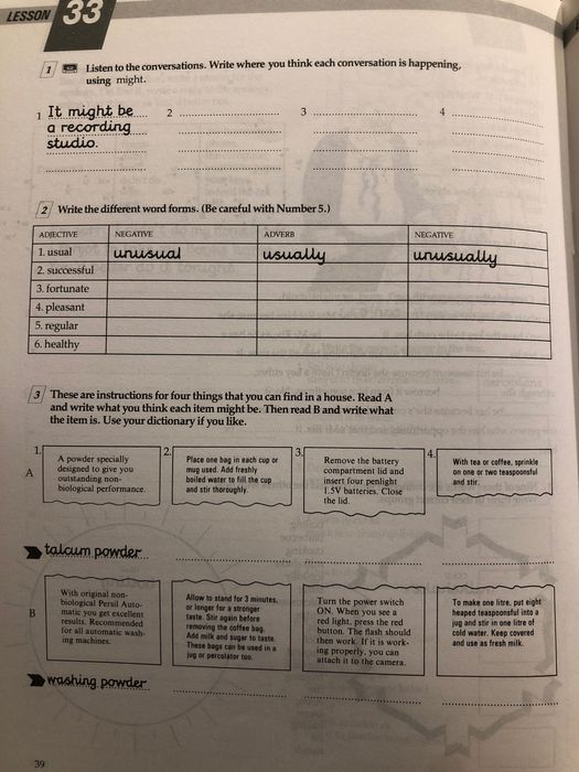 New Discoveries 4 Activity Book