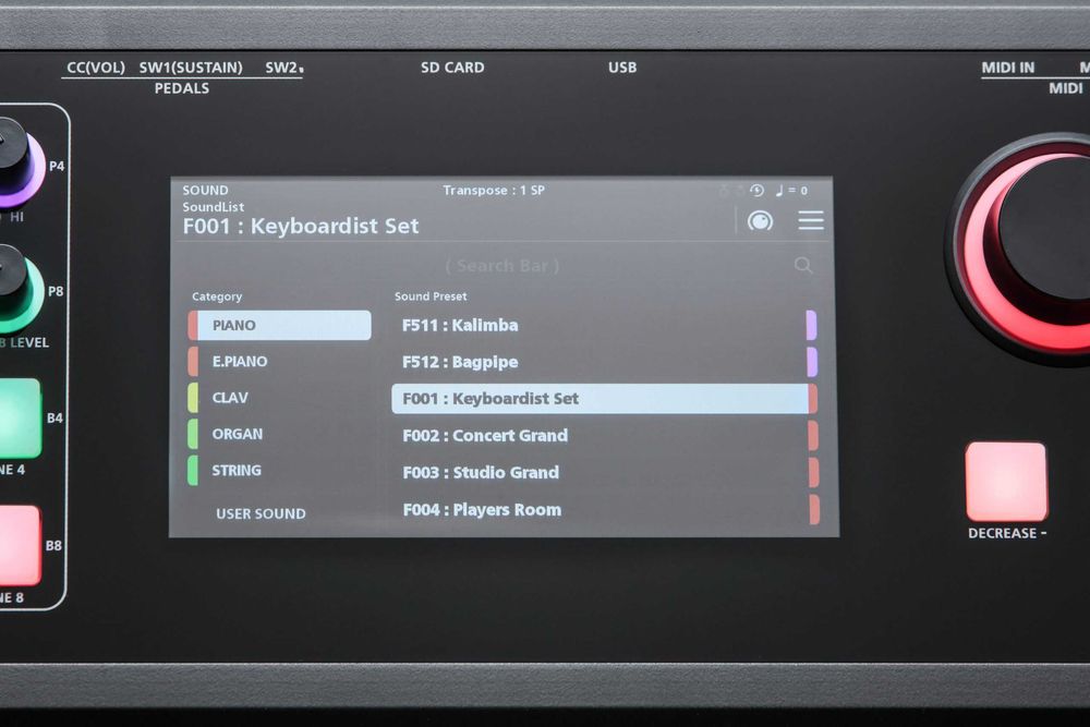 KURZWEIL SP7 GRAND Teclado novo com garantia