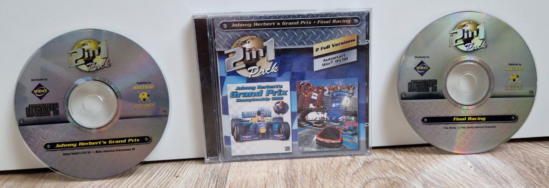 Gry PC, 2in1, Johnny Herbert's Grand Prix 1998, Dinal Racing, wyścigi