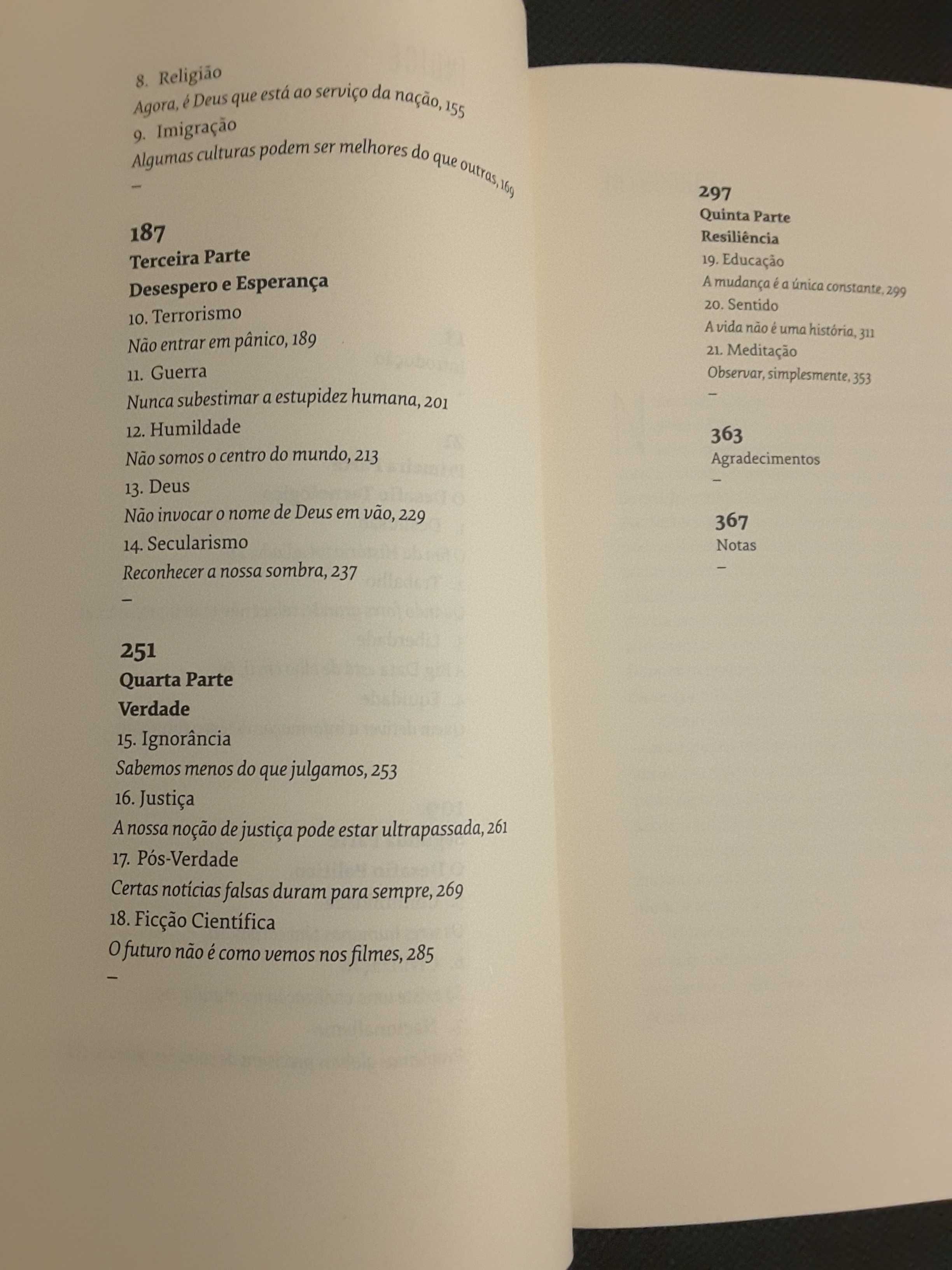 Harari: 21 Lições para o Século XXI/ Hayek: Law, Legislation, Liberty