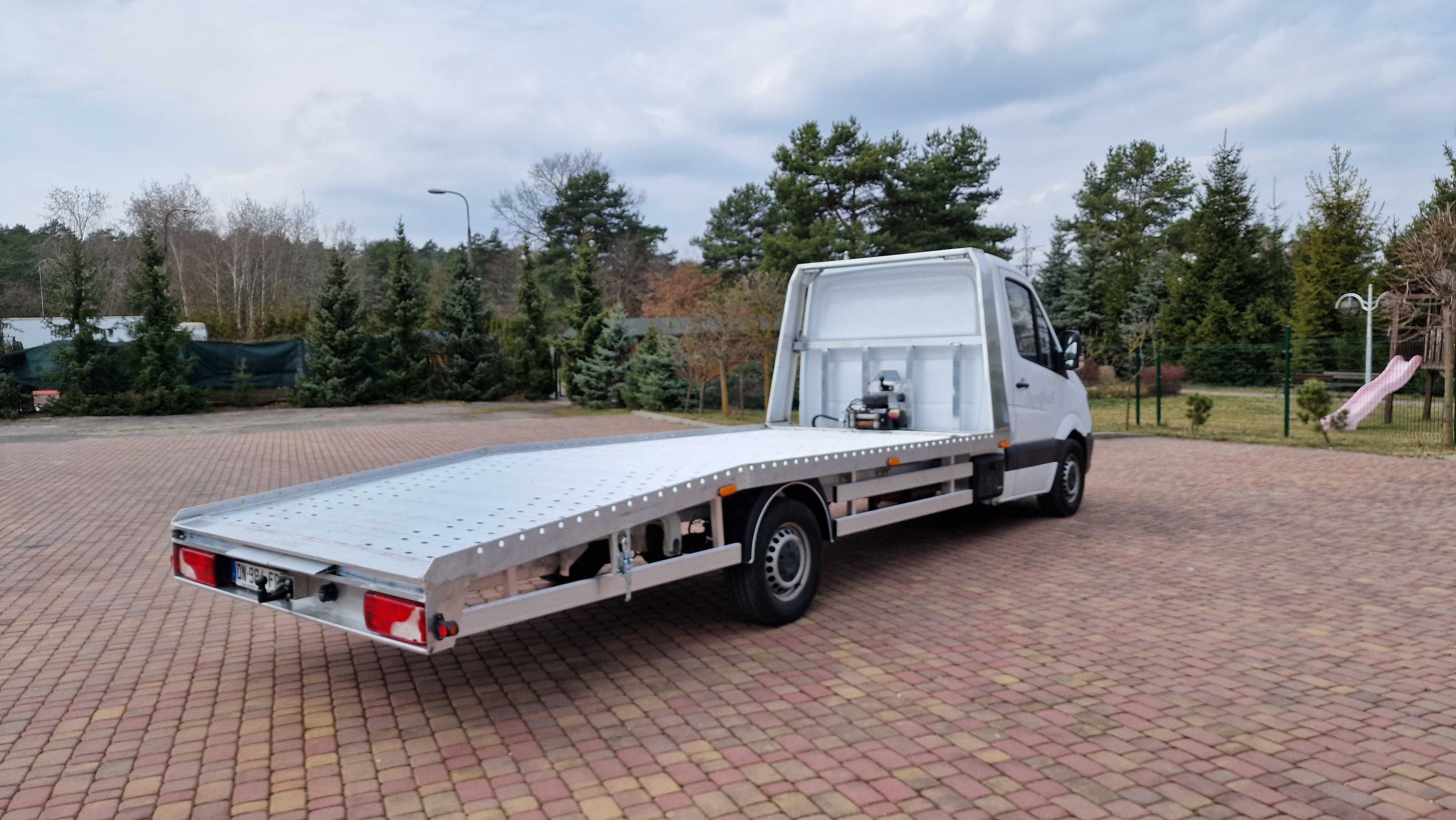 Mercedes Sprinter Vw Crafter Autolaweta Laweta Najazd Alu 100%