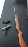 Carabina Norica ar comprimido+Beretta APX 4.5 Co2