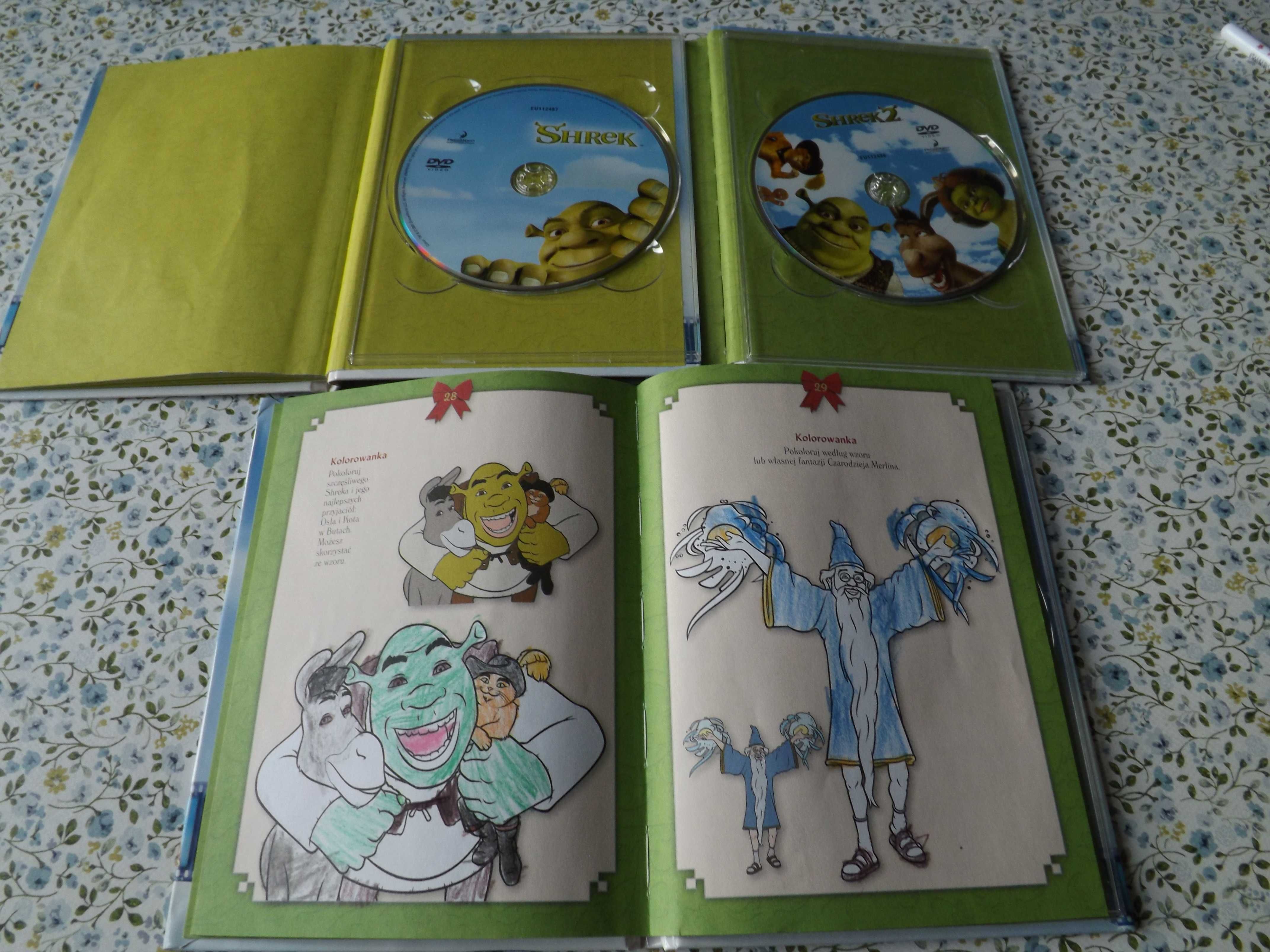 Shrek trylogia dvd bajki film