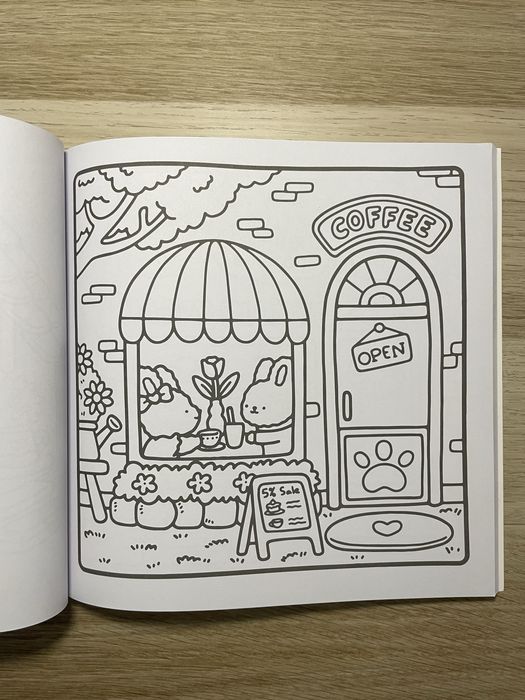 Livro de colorir Little Corner NOVO