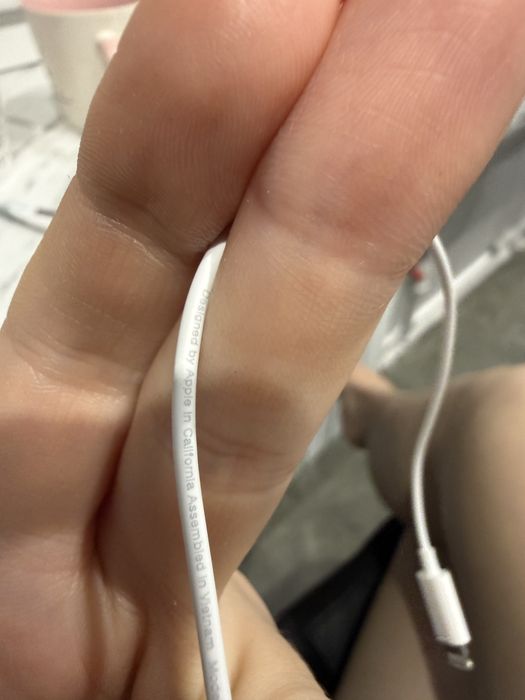 Apple earpods lightning лайтнинг наушники проводные айфон с комплекта