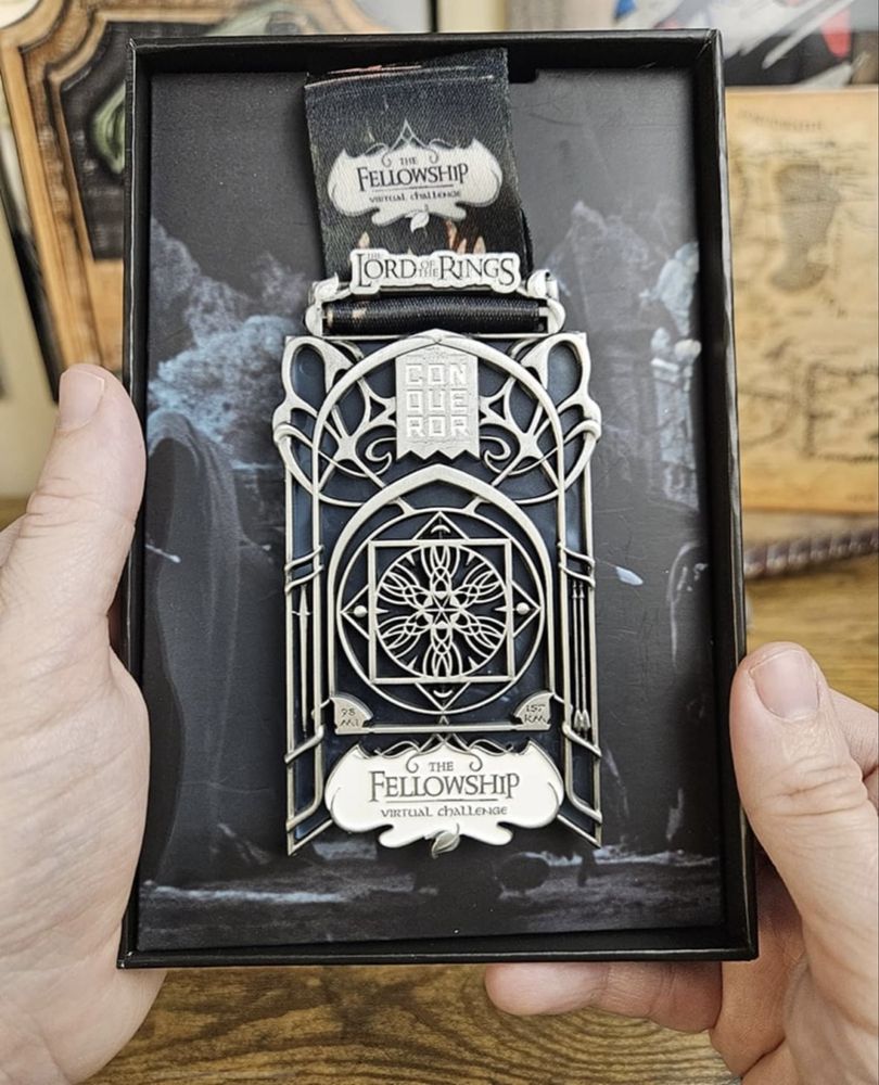 Władca Pierścieni Zdobywca Wirtualne Wyzwanie Medal Wydarzenia