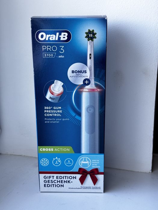 Електрична зубна щітка Oral-B Braun Pro 3