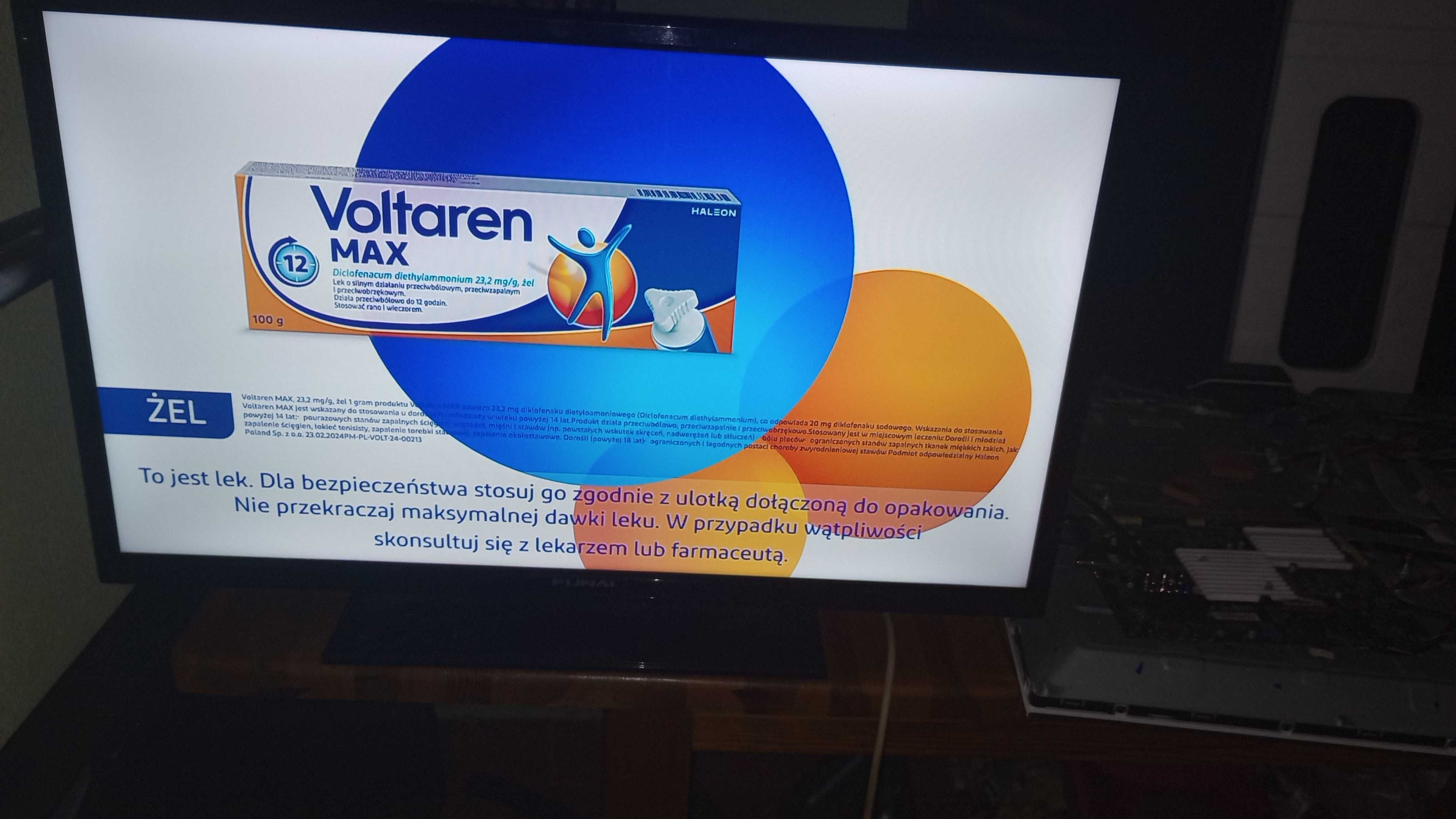 Telewizor Funai 32"100Hz+ dekoder DVB-T2 czytać opis