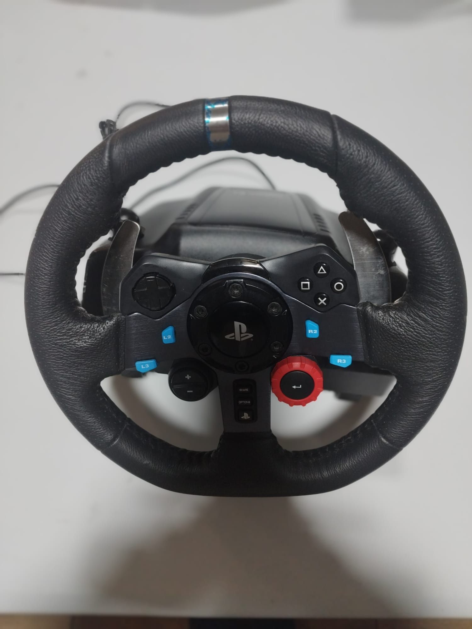 Volante gaming Logitech G29 Playstation com manete e jogo GT 7