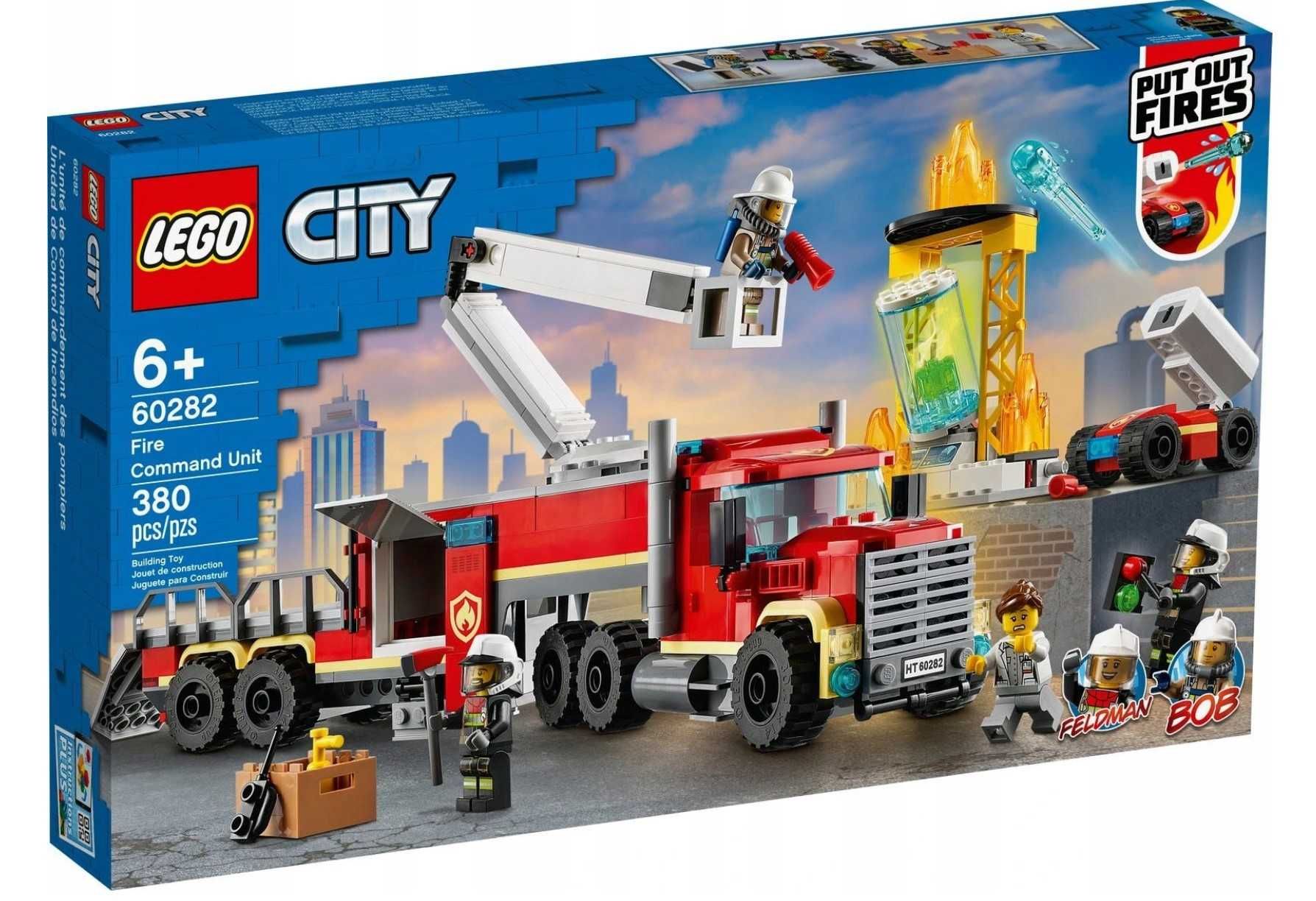 LEGO City 60282 Strażacka jednostka dowodzenia NOWE