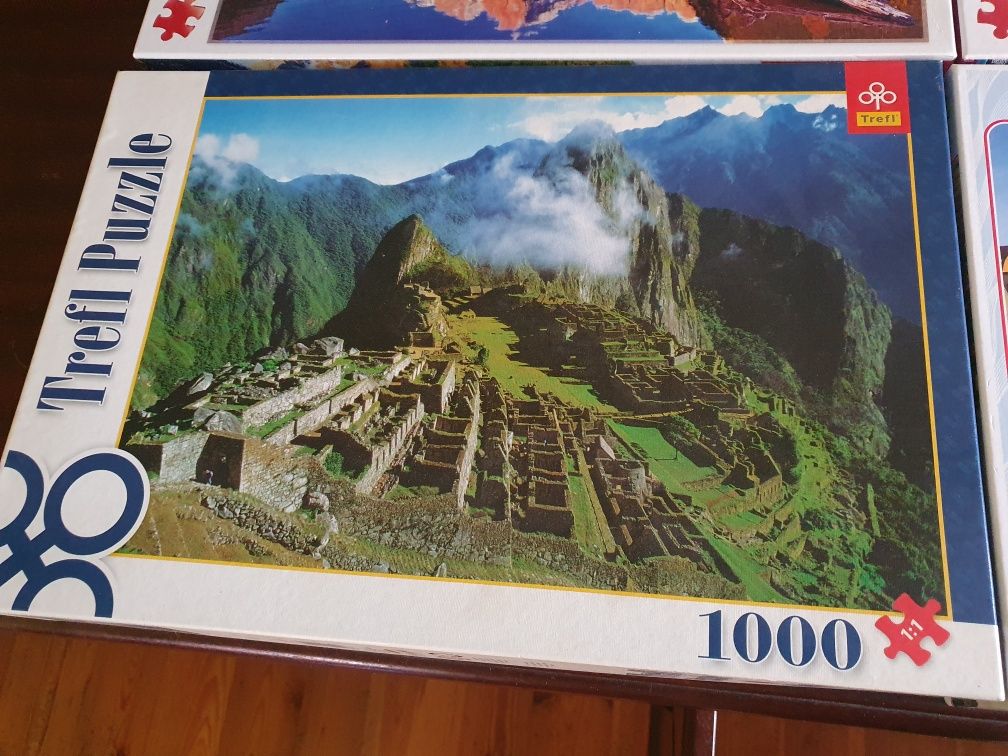 Puzzle 4 x 1000 elementów