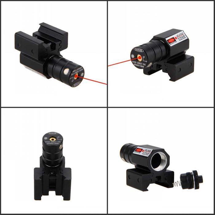 CELOWNIK LASEROWY Laser czerwony Red Dot klucze 11-22 mm Uniwersalny