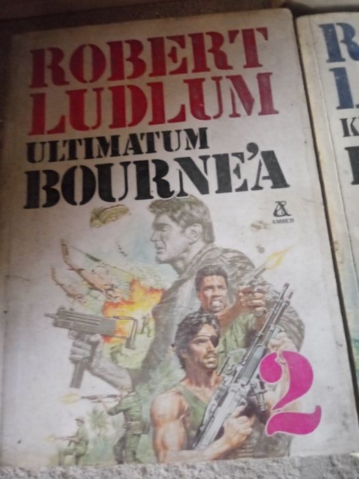 Zestaw książek R. Ludlum Tożsamość Bournea